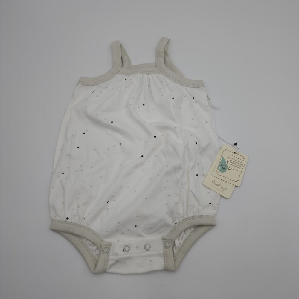 Sapling Twinkle Twinkle Bubble Suit in White Size 6-12 Months